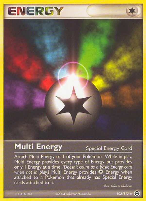 Multi Energy #103 – FireRed & LeafGreen card