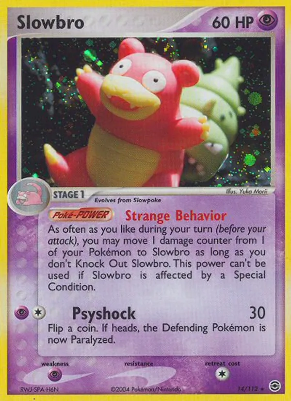 Slowbro #14 – FireRed & LeafGreen card