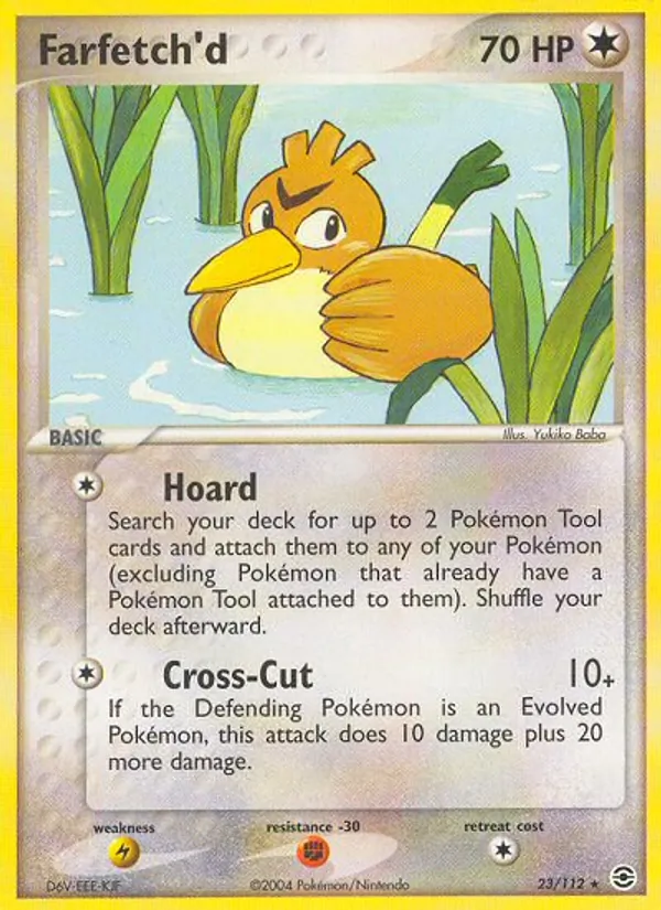 Farfetch'd #23 – FireRed & LeafGreen card