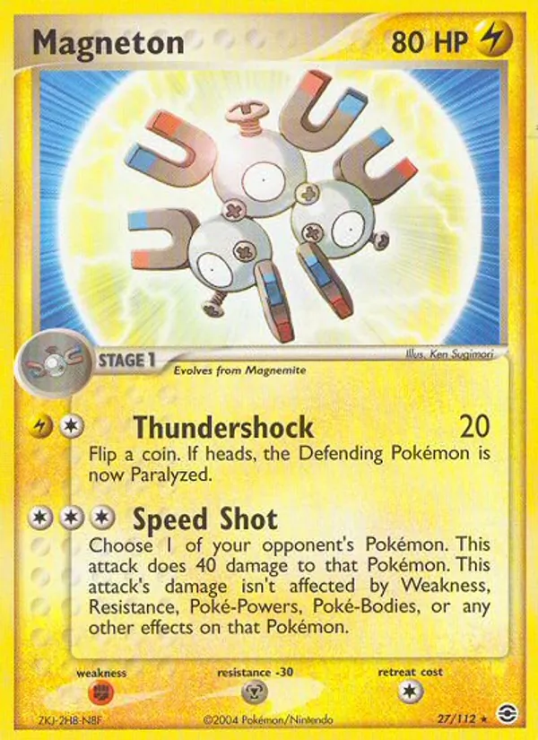 Magneton #27 – FireRed & LeafGreen card
