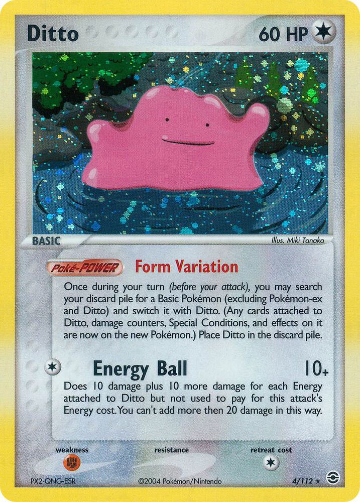 Ditto #4 – FireRed & LeafGreen card