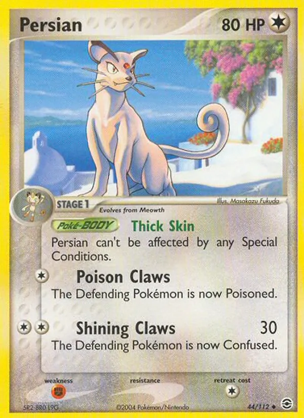 Persian #44 – FireRed & LeafGreen card