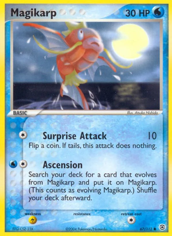 Magikarp #67 – FireRed & LeafGreen card