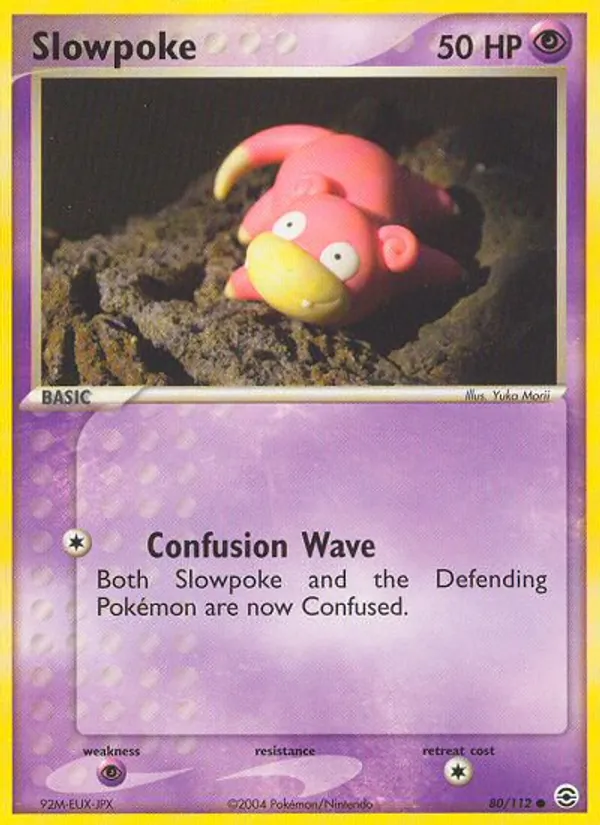 Slowpoke #80 – FireRed & LeafGreen card