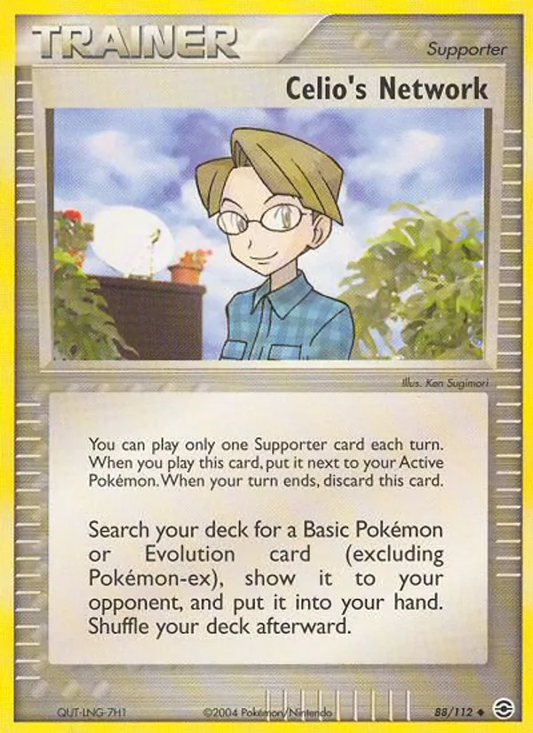 Celio's Network #88 – FireRed & LeafGreen card
