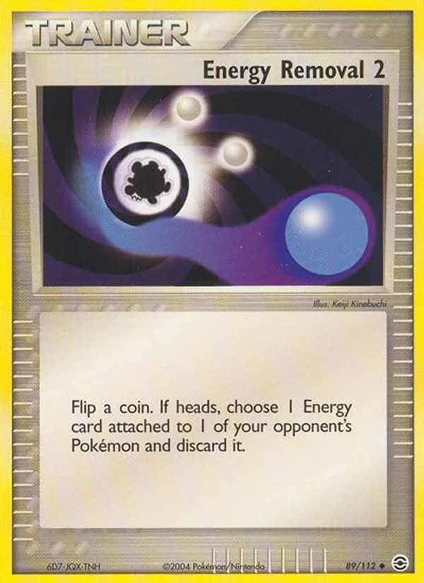 Energy Removal 2 #89 – FireRed & LeafGreen card