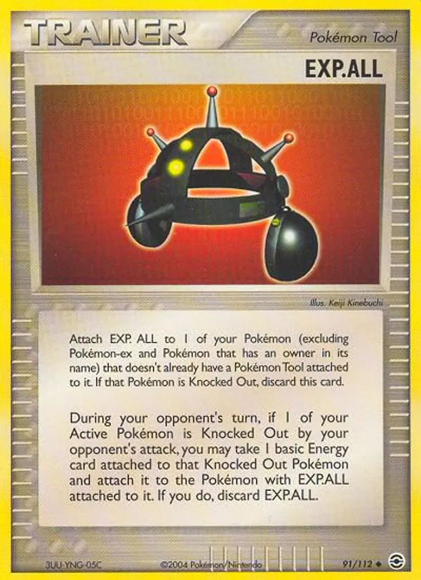 EXP. ALL #91 – FireRed & LeafGreen card