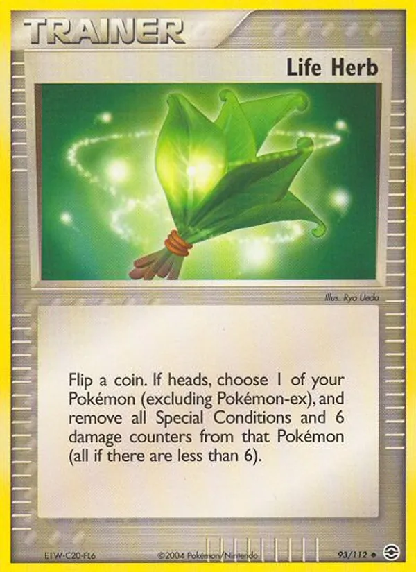 Life Herb #93 – FireRed & LeafGreen card
