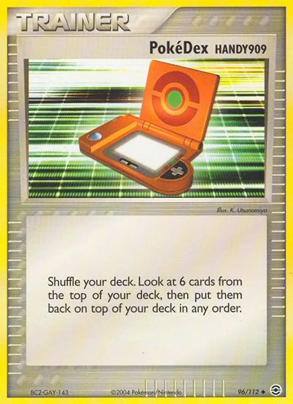 PokéDex (HANDY909) #96 – FireRed & LeafGreen card