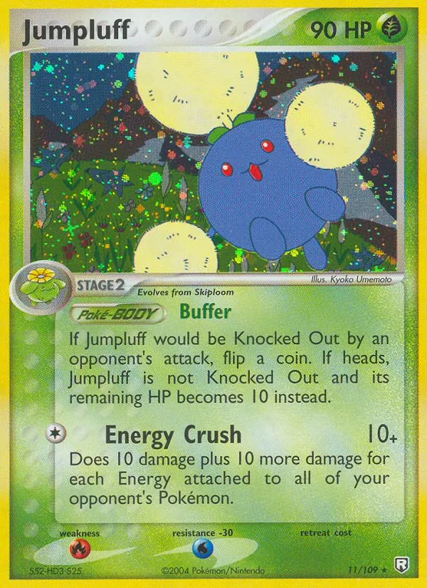 Jumpluff #11 – Team Rocket Returns card