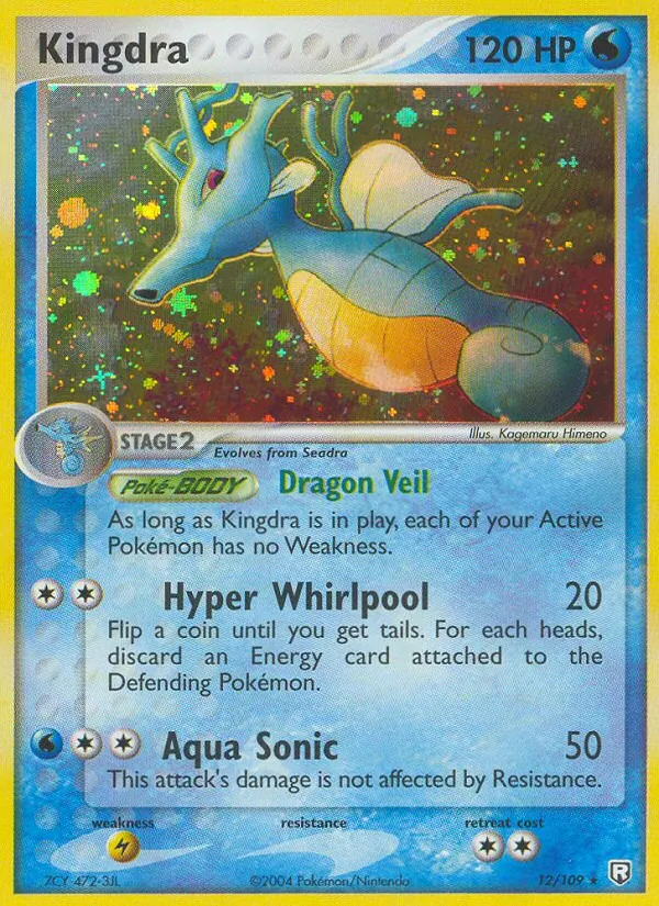 Kingdra #12 – Team Rocket Returns card