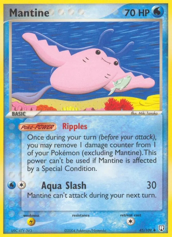 Mantine #45 – Team Rocket Returns card