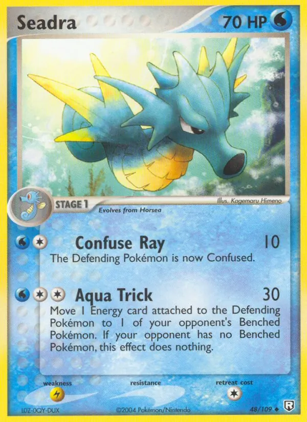 Seadra #48 – Team Rocket Returns card