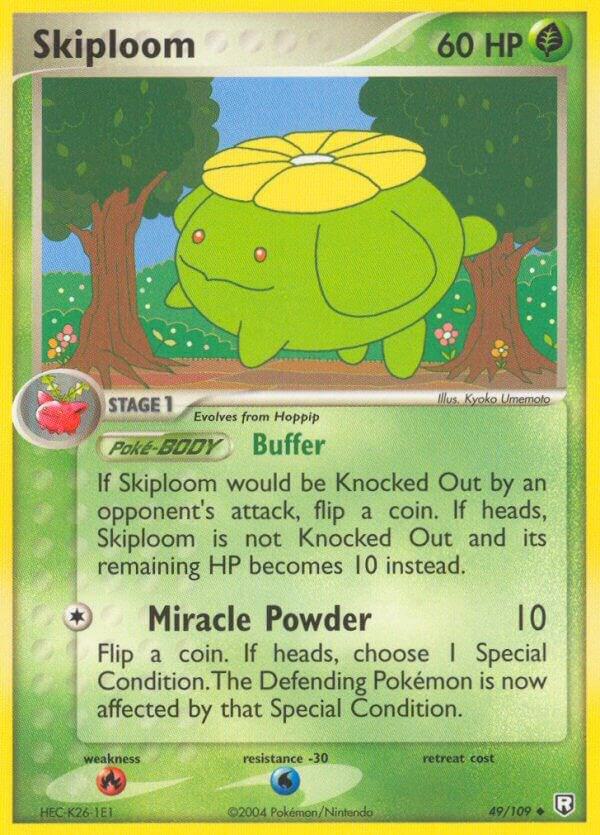 Skiploom #49 – Team Rocket Returns card