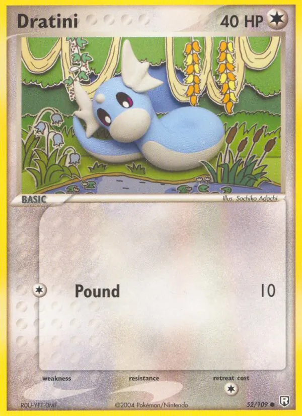 Dratini #52 – Team Rocket Returns card