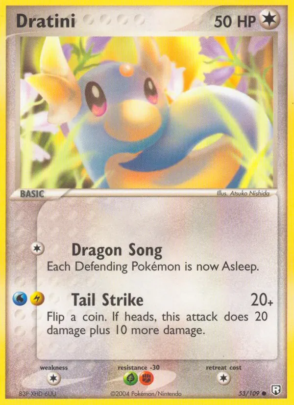 Dratini #53 – Team Rocket Returns card