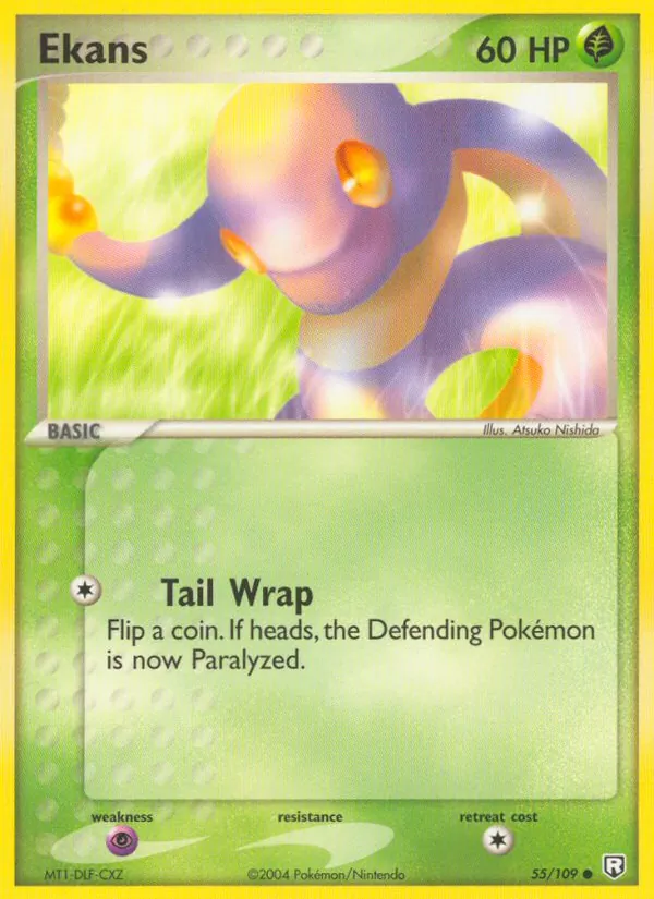 Ekans #55 – Team Rocket Returns card