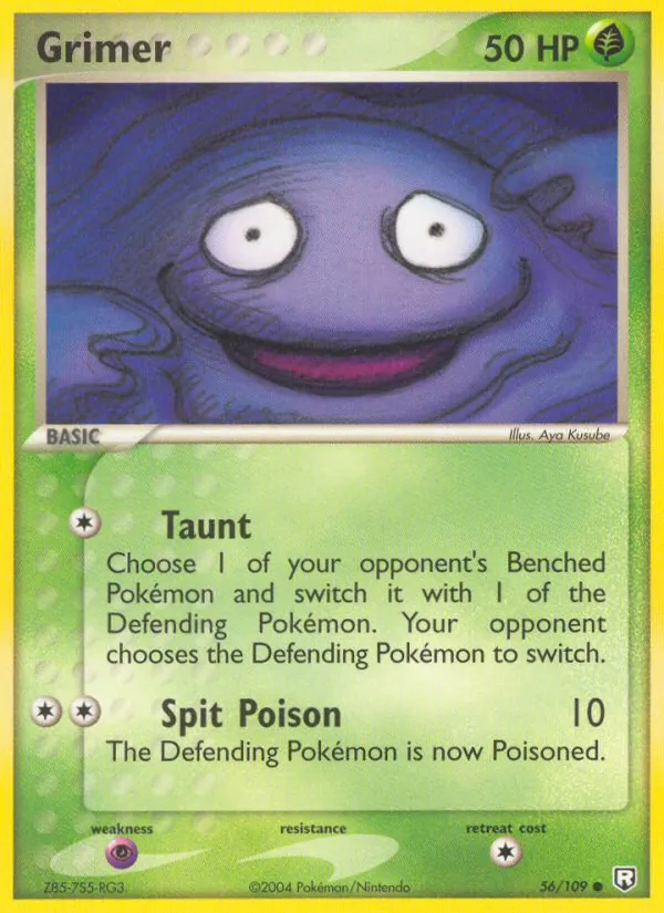 Grimer #56 – Team Rocket Returns card