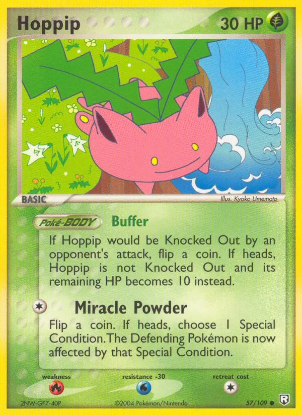 Hoppip #57 – Team Rocket Returns card