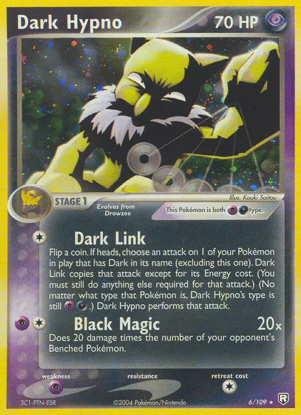 Dark Hypno #6 – Team Rocket Returns card