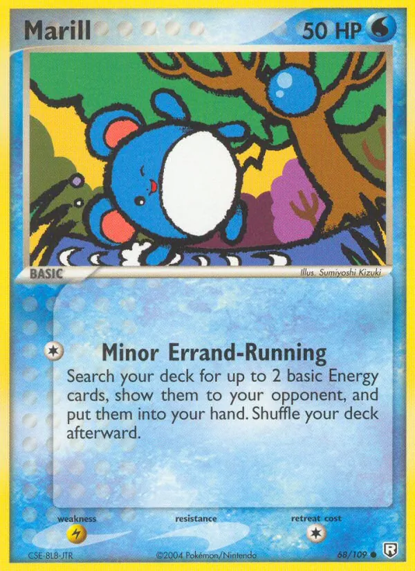 Marill #68 – Team Rocket Returns card