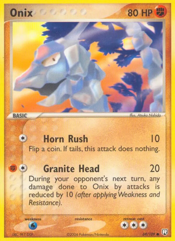 Onix #69 – Team Rocket Returns card
