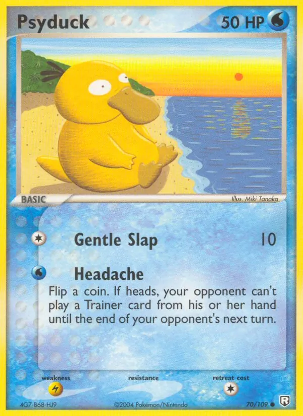Psyduck #70 – Team Rocket Returns card