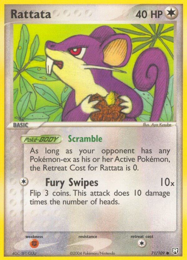 Rattata #71 – Team Rocket Returns card