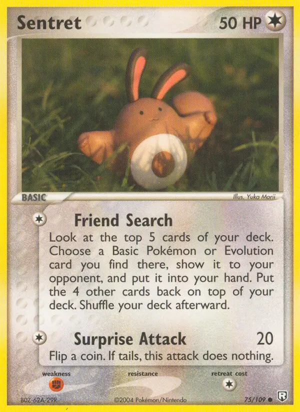 Sentret #75 – Team Rocket Returns card