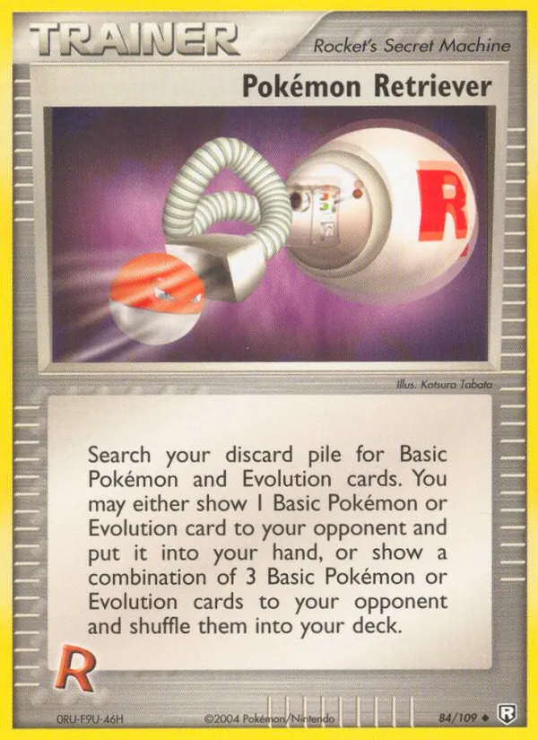 Pokémon Retriever #84 – Team Rocket Returns card