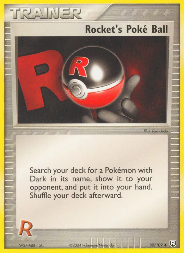 Rocket's Poké Ball #89 – Team Rocket Returns card