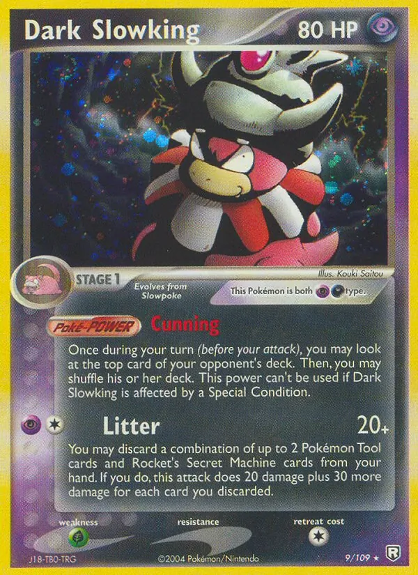 Dark Slowking #9 – Team Rocket Returns card