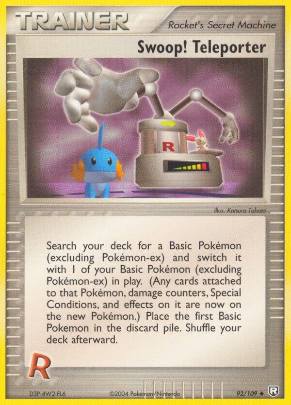 Swoop! Teleporter #92 – Team Rocket Returns card