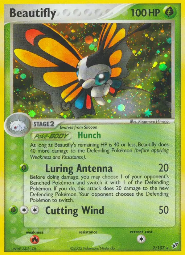 Beautifly #2 – Deoxys card