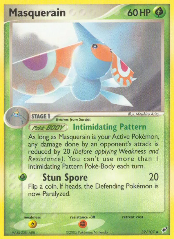 Masquerain #39 – Deoxys card