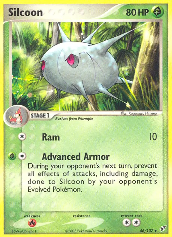 Silcoon #46 – Deoxys card