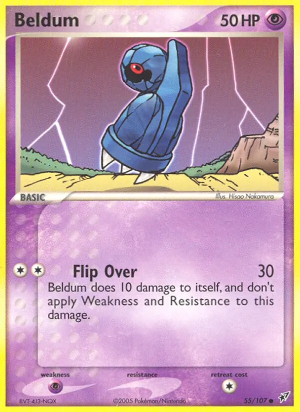 Beldum #55 – Deoxys card