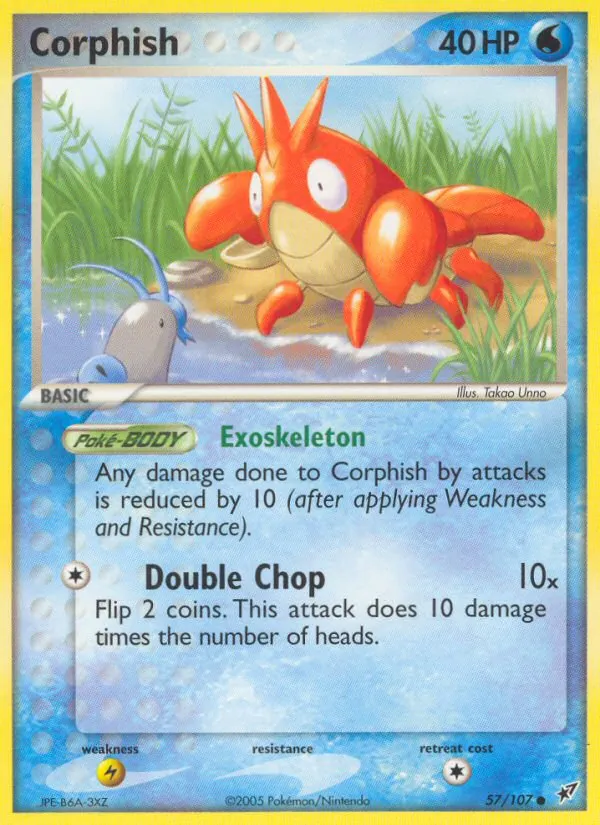 Corphish #57 – Deoxys card