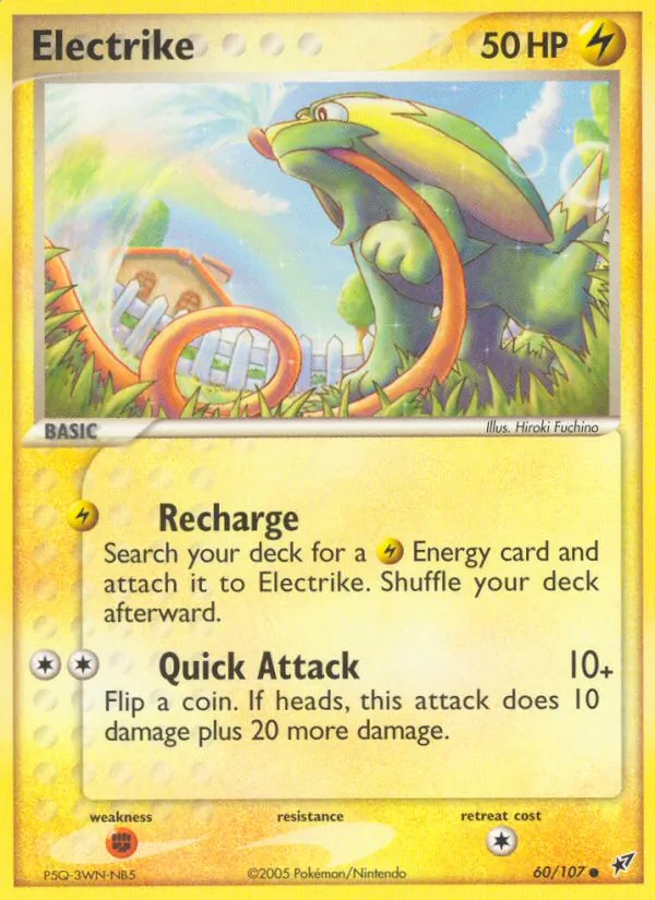 Electrike #60 – Deoxys card