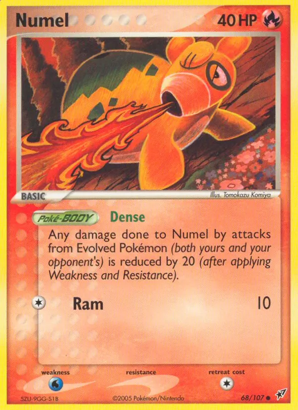 Numel #68 – Deoxys card