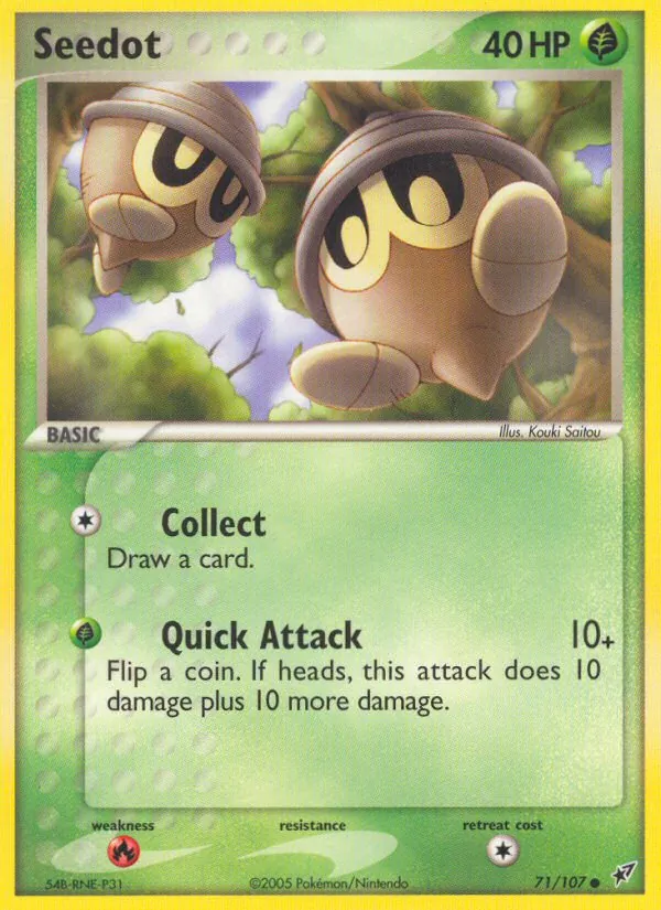 Seedot #71 – Deoxys card