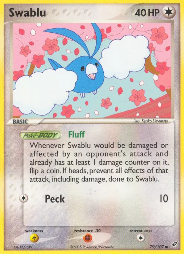 Swablu #79 – Deoxys card
