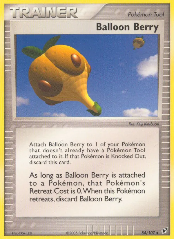 Balloon Berry #84 – Deoxys card