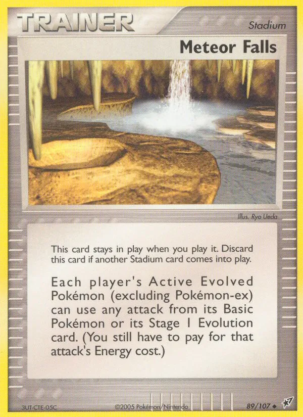 Meteor Falls #89 – Deoxys card