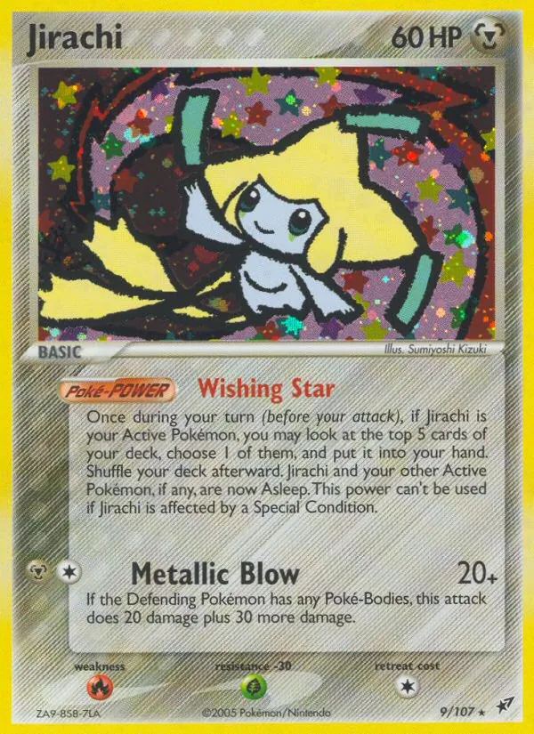 Jirachi #9 – Deoxys card