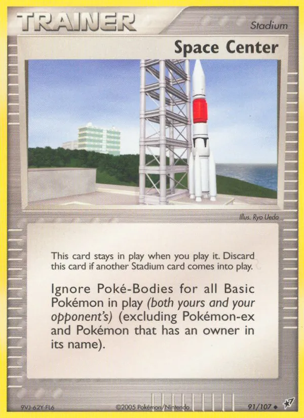 Space Center #91 – Deoxys card