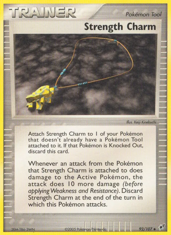 Strength Charm #92 – Deoxys card