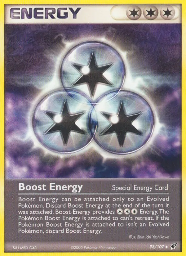 Boost Energy #93 – Deoxys card