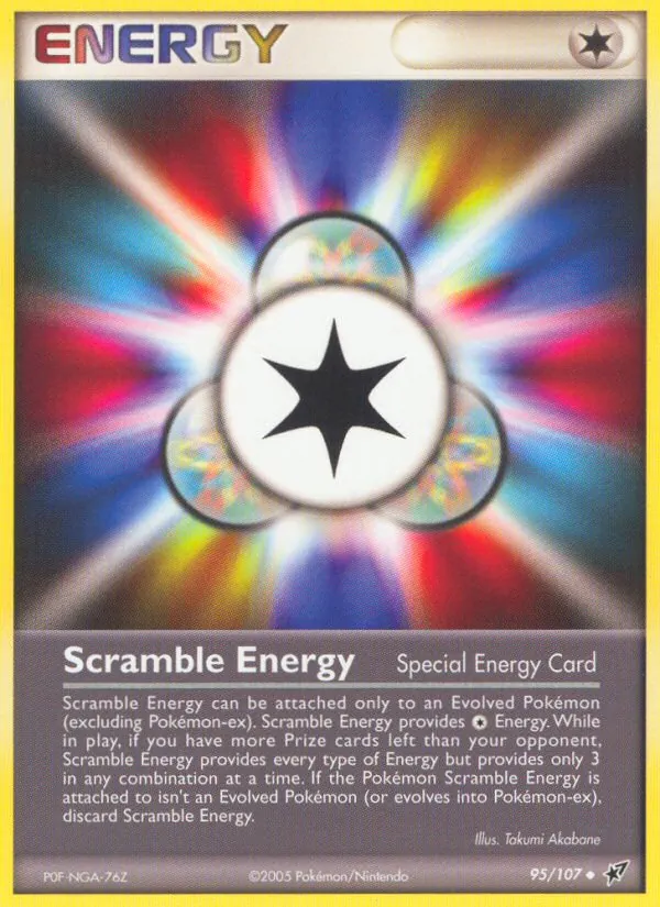 Scramble Energy #95 – Deoxys card