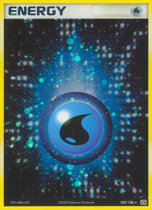 Water Energy #103 – Emerald card